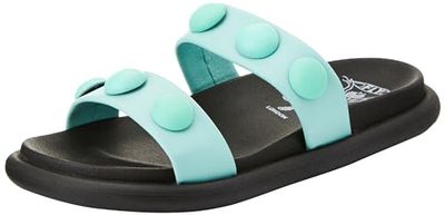 Fly London Women's PLAI071FLY Sandal, Spearmint, 9 UK