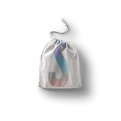 Bonamaison Printed Cotton Produce Bag with Drawstring, Reusable Grocery Bag, Biodegradable Eco-Friendly Bags, Travel Pouch, Sachet Bags, Shopping Bag, Eco Friendly, Foldable, Size: 40x50 Cm