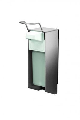 All Care 8010 MediQo-line - Dispensador de jabón o desinfectante (500 ml, acero inoxidable)