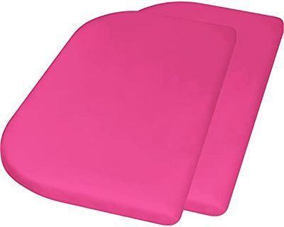 Jersey hoeslaken 81x42 cm set van 2