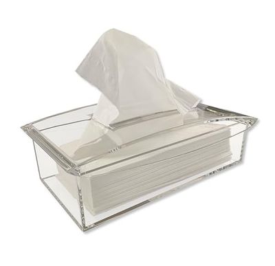 OSCO Clear Acrylic Tissue Box