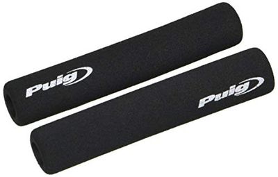 Puig 7778N Set of Thermal Foam with Anti-Vibration Handles, Black Universal