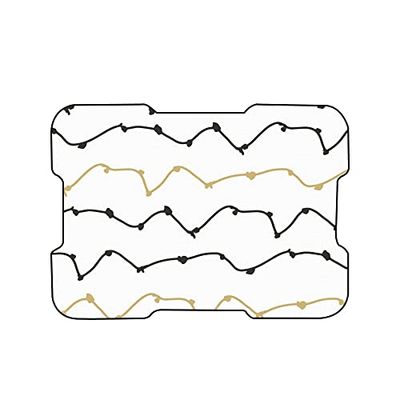 Bonamaison, Tappetino per mouse con stampa digitale, fondo antiscivolo, per ufficio e casa, dimensioni: 22 x 18 cm