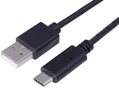 Trevi US 34-35 - Cable USB-USB Tipo C (1 m)