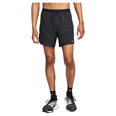 NIKE Dri Fit Stride 2In1 7In Pantaloncini Black/Black/Black/Reflective S L