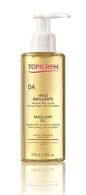 Topicrem - DA PROTECT Huile Émolliente - Hydrate, Relipide, Apaise- Soin Visage et Corps Anti-Grattage & Irritations- Peau Sensible, Sèche, Atopique, Bébé, Enfant&Adulte - Fabrication Française- 145ml