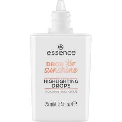 Essence Cosmetics Drop of Sunshine Highlighting Drops, Idratante, Curativo, Naturale, Lucida, 25 ml