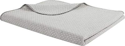 Biederlack Blanket, Sofa Throw, Cotton, Grey, 150 x 180 cm