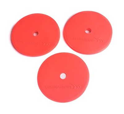 Yakimasport Marcadores de Campo Plano (Alfombrillas), Color Naranja, Adultos Unisex, 15 cm