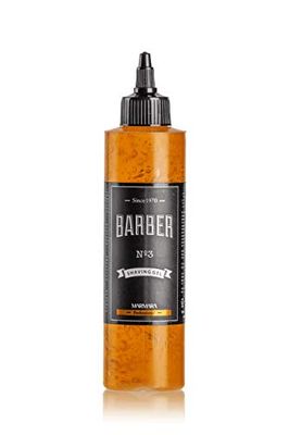 Barber Marmara Scheergel No.3 Men 250ml Scheergel Transparant heren scheren niet-schuimend nauwkeurig scheren van de baardcontouren