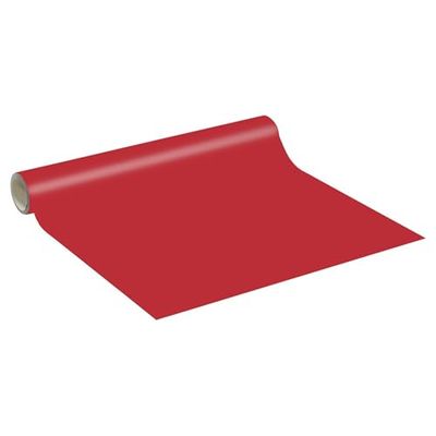 Ambiance - Vinilo adhesivo adhesivo adhesivo para decoración interior, pared de cocina, adhesivo extraíble, lavable, impermeable, muebles, dormitorio, salón, salón, color rojo cereza, 60 cm x 50 m