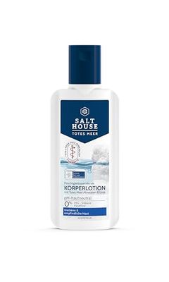 Salthouse Dead Sea Therapy Body Lotion, Intensive Moisturises, Stabilises the Barrier Function of the Skin, with Urea, Panthenol, Vitamin E and Q10, 250 ml