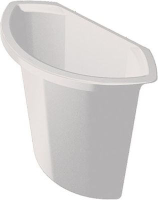 helit h6106982 déchets utilisation à suspendre 6 L, gris clair