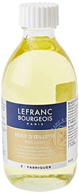 Lefranc Bourgeois Additif - Huile d'Oeillette Flacon 250ml
