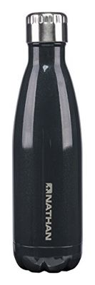 NATHAN Chroma 17oz/500mL Black Hydr-Vests, Adultos Unisex, Metal-Negro Sparkle, Talla ÚNICA