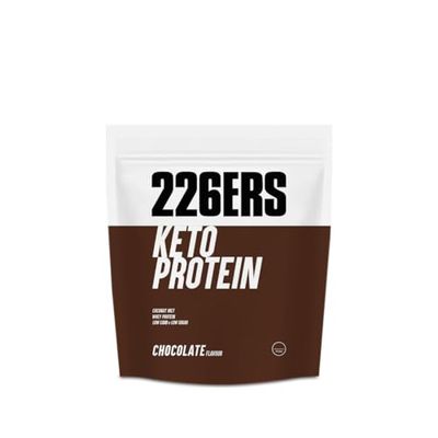 226ERS Keto Protein | Proteína Whey para Dietas Cetogénicas, Alta en Proteínas y Grasas, Baja en Hidratos y Azúcares, Proteína de Suero de Leche Sin Gluten, Chocolate - 500 gr