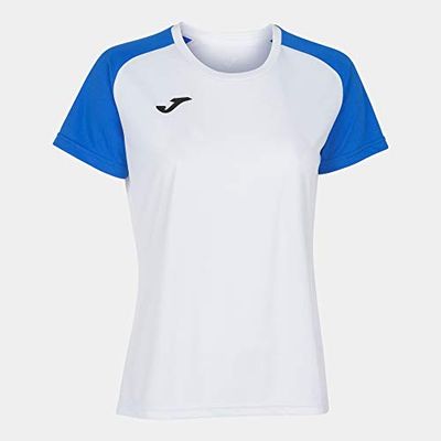 Joma T-Shirt à Manches Courtes Academy IV Bleu Marine Jaune Fluor, 901335.207.L