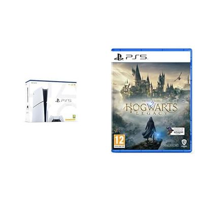 PlayStation 5 Console (Slim) + Hogwarts Legacy PS5 (Amazon Exclusive)