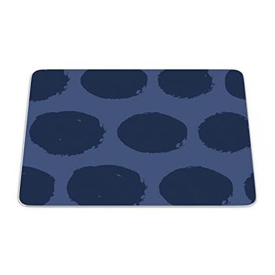 Bonamaison, Tappetino per il mouse rettangolare con stampa digitale, antiscivolo, per ufficio e casa, dimensioni: 22 x 18 cm