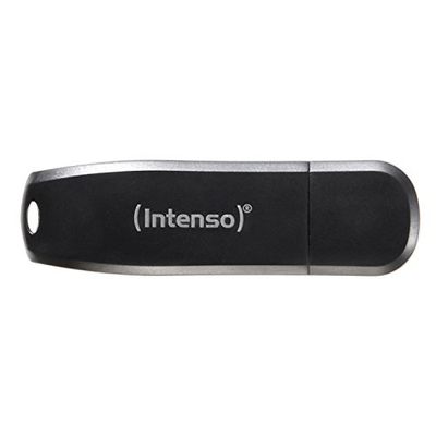 Intenso Speed Line - Chiavetta USB da 64 GB - Pendrive USB 3.0, nero