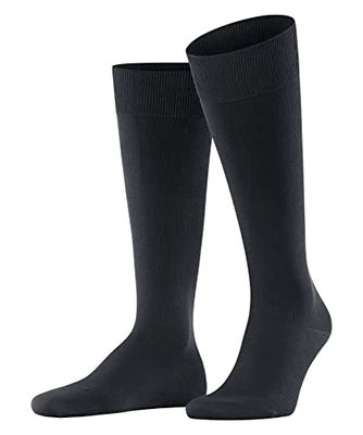 FALKE Ultra Energizing M Kh cotone con compressione 1 paio, Calzini lunghi Uomo, Nero Black 3000, 41-42