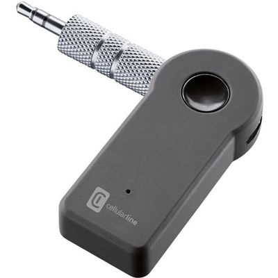 Cellularline - Music Receiver - Universale - Ricevitore Bluetooth® per prese aux - Nero