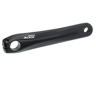 FC-5700-L vänster hand kran arm 172,5 mm, svart