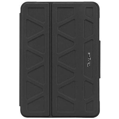 Targus Pro-Tek fodral för Apple iPad mini (femte gen), iPad mini 4, 3, 2 och iPad mini handsfree stativ skyddsfodral, militärkvalitet fall – säkert skydd, säker stängning, svart (THZ695GL)