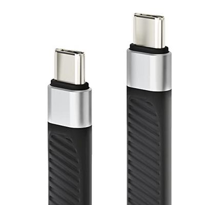 Conecto, USB-C do USB-C danych i kabel ładujący, USB 4, Gen 3, funkcja szybkiego ładowania, E-Marker, 5A/100W, 40GB/s, 8K 60Hz, czarny, 0, 15m