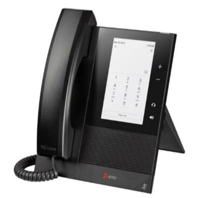 Poly CCX 400 Desk Phone dans la Variante Microsoft Teams (PoE, sans Adaptateur Secteur)
