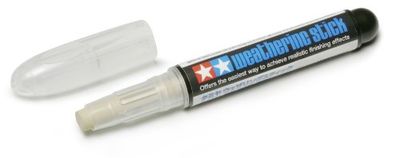 Tamiya 300087086, Accessorio: Bastone per Agenti atmosferici, Penna invecchiante, Colore: Sabbia