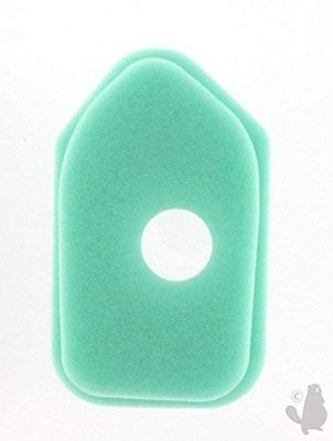 GREENSTAR - Filtre à Air - Pour Tondeuse Briggs & Stratton 92500/92900/93900/95900/96900 - Remplace Origine 004107, 272235, 272235S - L.149mm x l.90 mm x H.32 mm