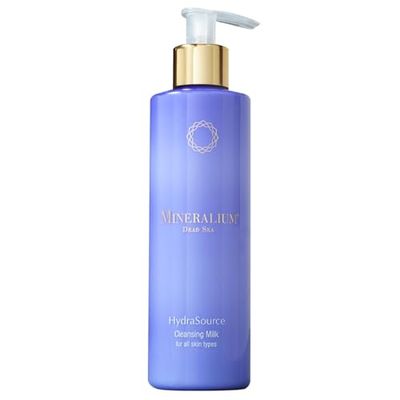 Mineralium - Mjuk rengöringsmjölk med avokadoolja för alla hudtyper - rengörande, lugnande och lugnande - berikad med mandelolja och E-vitamin - Silikon- eller Parabenfri - 235 ml