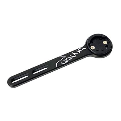 Bryton Staffa Frontale Race Mount in Alluminio, è progettato per manubri integrati, compatibile Con i modelli Rider, Nero