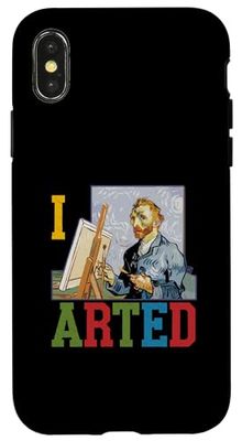I Arted - Funny Artist Art Teacher Painter Creative Case for iPhone X/XS