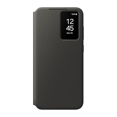 Samsung Smart View Wallet Case voor S24 FE Zwart