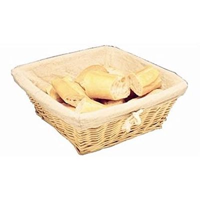 Stalwart U748 Wicker Basket, Square, 100 mm x 230 mm x 230 mm