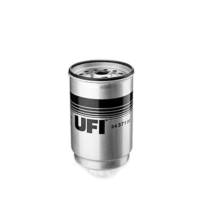 UFI Filtro Gasoil 24.371.00, filtro de combustível diesel para substituição, adequado para carros, aplicável em modelos Asquith Motor Carriage, Ford e Umbramecânica