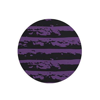 Questo Casa, Rund musmatta med digitalt tryck, halkfri baksida, för kontor och hem, diameter: 22 cm