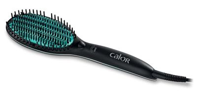 Calor Brosse lissante Power Straight pour cheveux frisés à crépus, Lissage facile et rapide CF5820C0