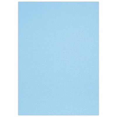 Ursus 80004629 knutselkarton Struktura Basic 2 babyblauw, reliëfkarton met linnenstructuur, 220 g/m², DIN A4, 25 vellen, gekleurd papier om te knutselen, geschikt voor inkjet- en laserprinters