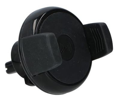 All Ride Autotelefoonhouder met draadloze oplader - telefoonhouder voor autoventilatie - Qi-autolader - telefoons van 52 mm tot 106 mm - inclusief micro-USB-kabel - zwart