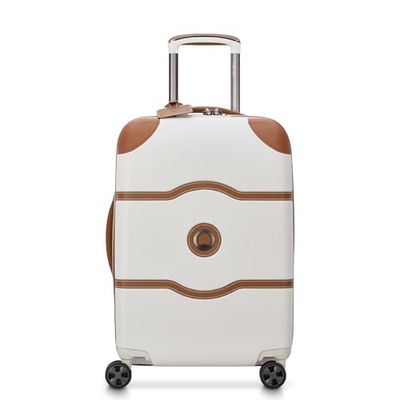 Delsey Paris Chatelet Hardside 2.0 - Maleta con Ruedas giratorias, Angora, Carry-on 19 Inch, Chatelet Air 2.0 - Maleta rígida con Ruedas giratorias