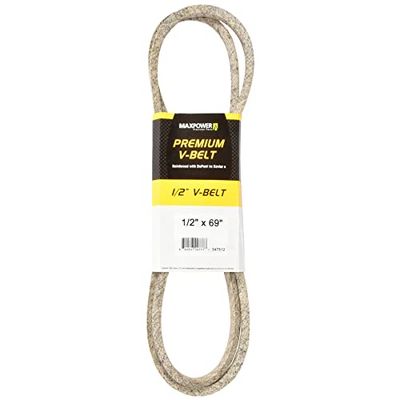 MAXPOWER | Courroies 347512, renforcé au kevlar, 1/2'' x 69'' - 4L690 - longueur extérieure L(a) 1770 mm