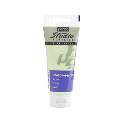 PEBEO Phosphorescent Gel - Yellow,100 ml