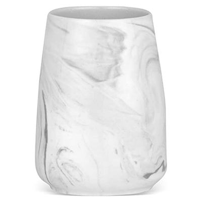 Gedy Marble copo, cinzento, antracite, 7,8 x 7,8 x 10,5 cm