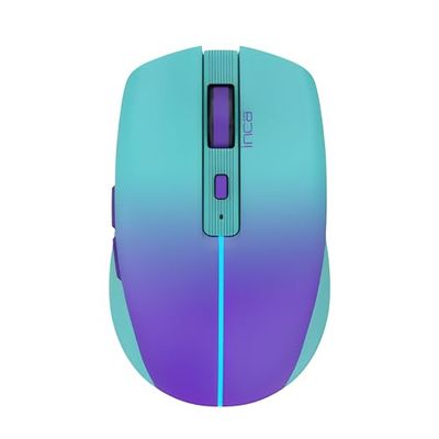 INCA Muis IWM-511RM 1600 DPI, Wrls & BT, 6D-knop, blauw