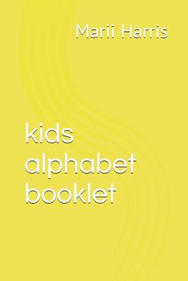 kids alphabet booklet