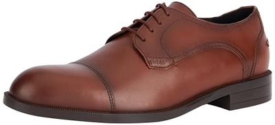 BOSS Men's Tayil_Derb_ltadtc Derby, Medium Brown, 5.5 UK