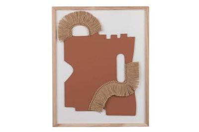 CUADRO MADERA FIBRA ETNICO 40x2x50 CM